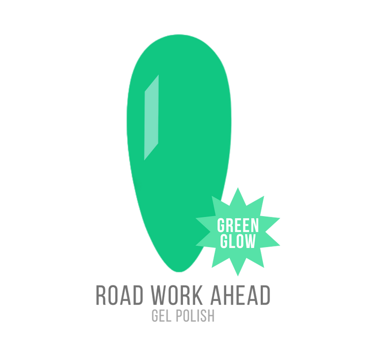 Road Work Ahead (Gel) (Glow)