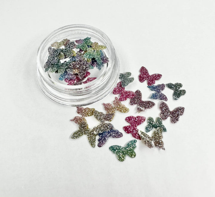 NAIL SEQUINS - Glitter Butterflies