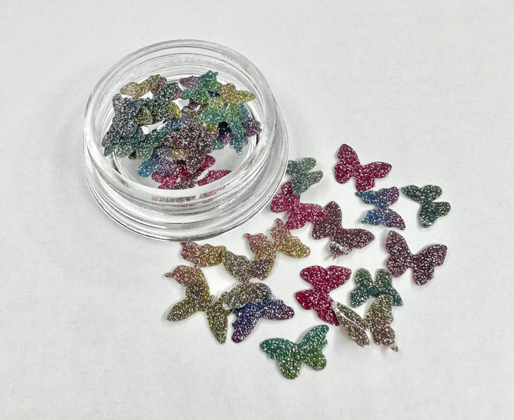 NAIL SEQUINS - Glitter Butterflies